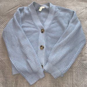 H&M Blue Cardigan